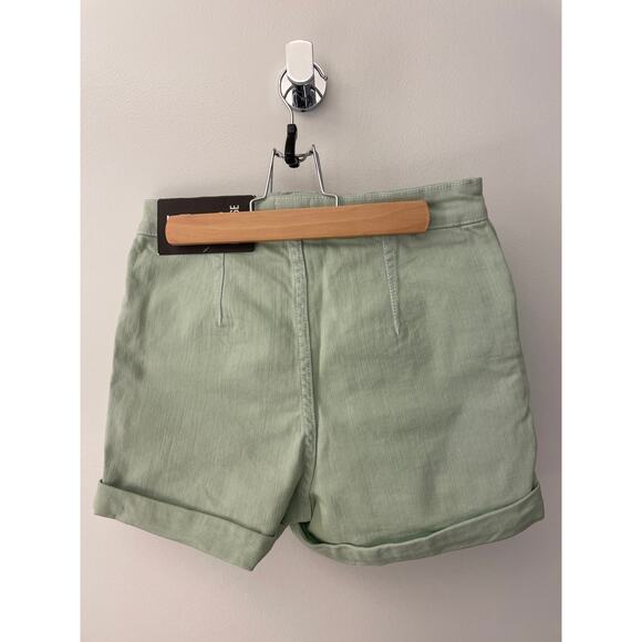 BDG by Urban Outfitters Pin-Up High-Rise Mint Green Shorts, Size 25 🌿 - Picture 2 of 5